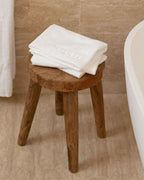 Cloud | The Barrier Towel folded on the stool