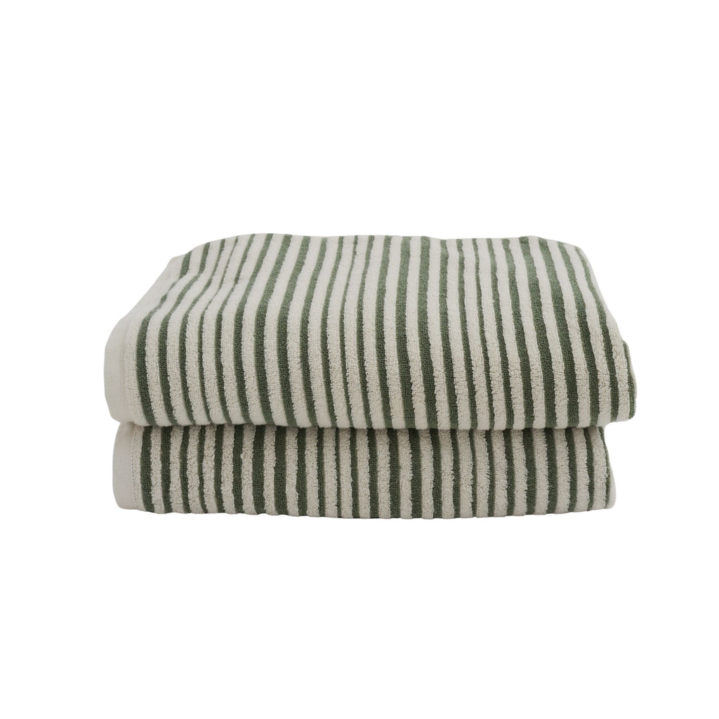 Salento Stripe Sundown Bathroom Set - Cactus