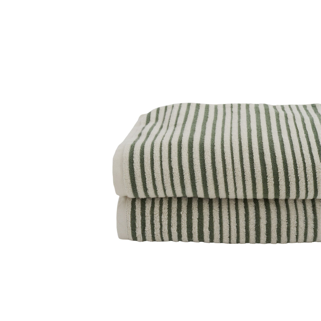 Salento Stripe Sundown Bathroom Set - Cactus