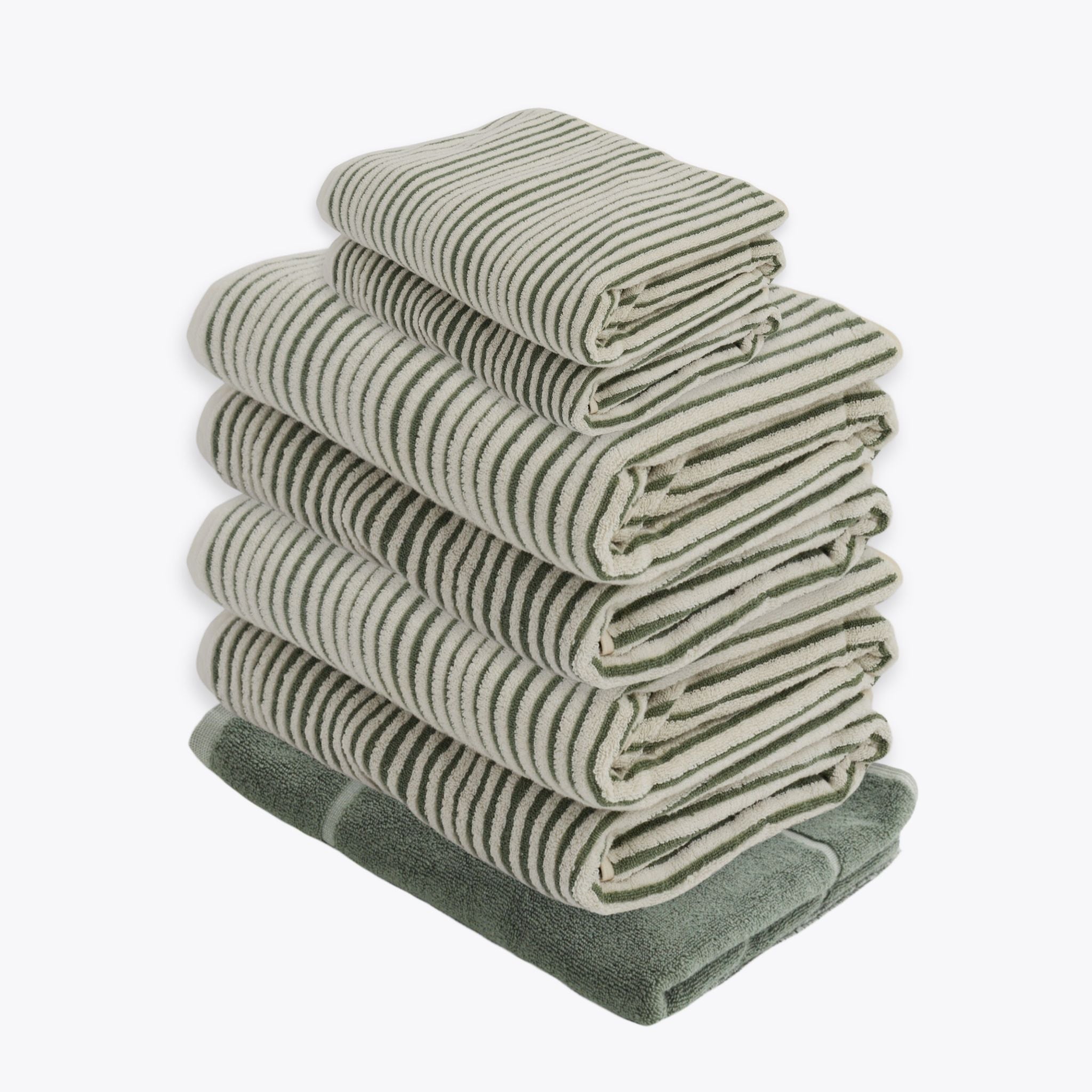 Salento Stripe Family Set - Cactus