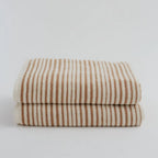 Salento Stripe Bath Sheet - Tan