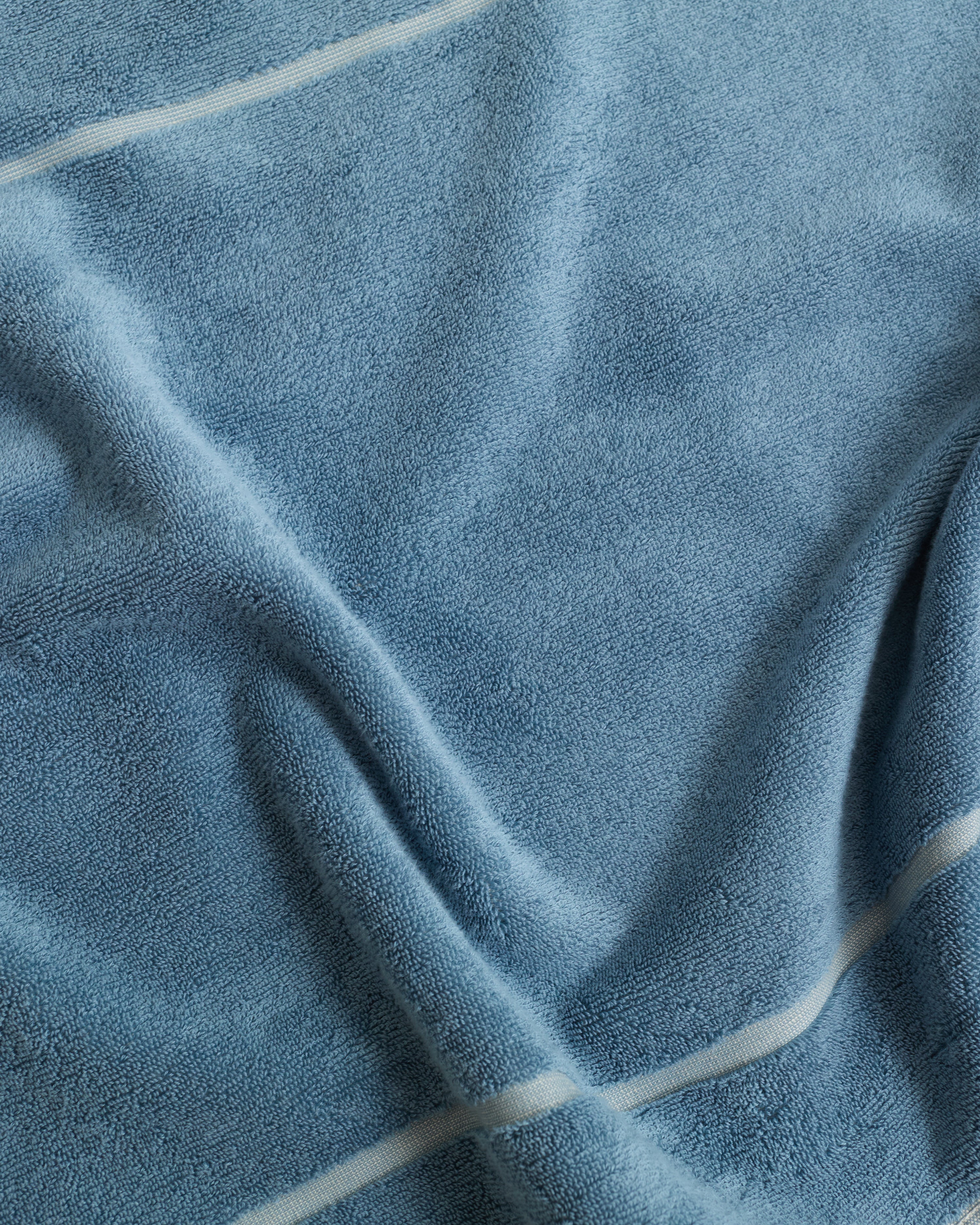 Border Bath Mat - Blue Haze