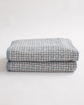 Houndstooth Hand Towel - Blue Haze