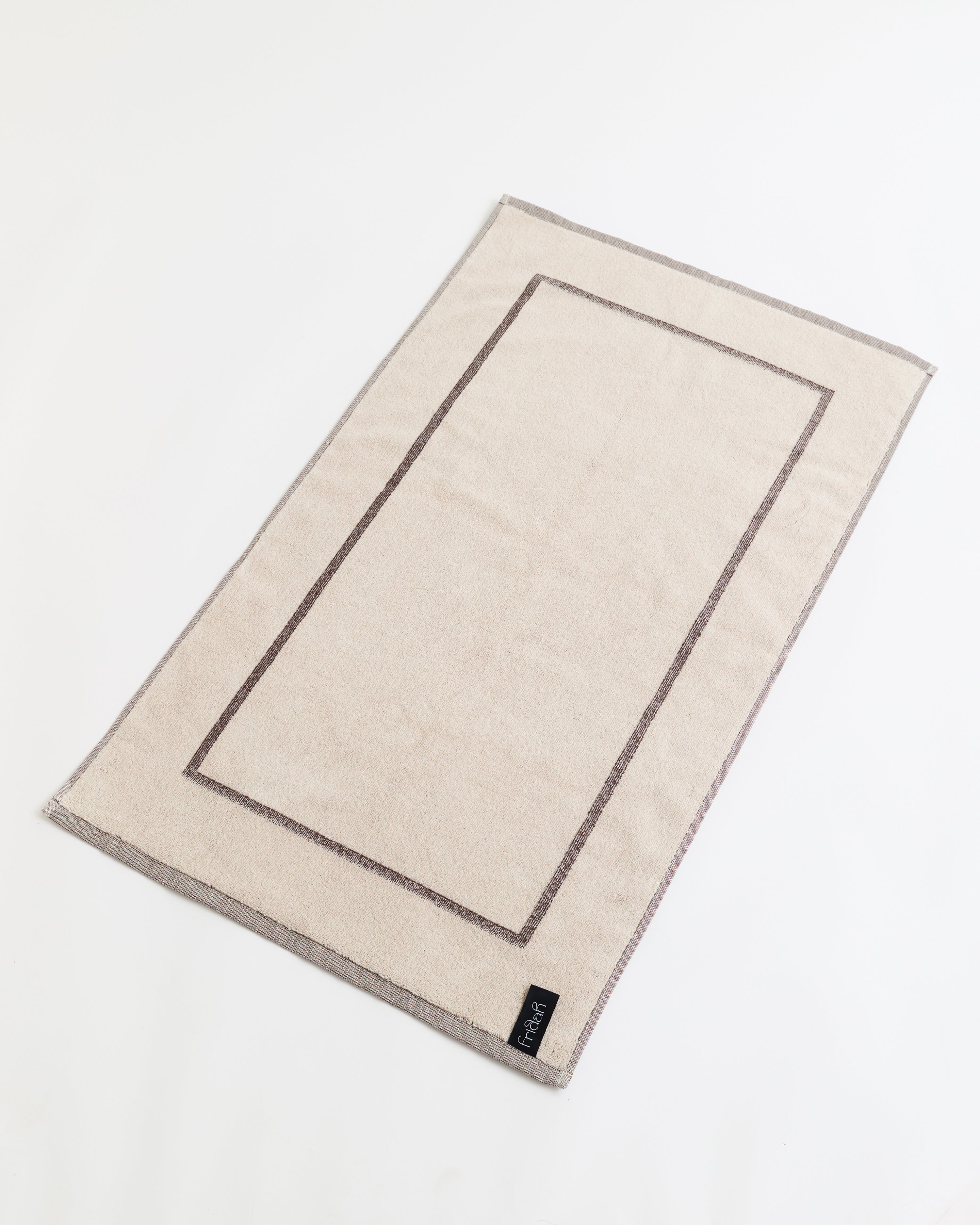 Border Bath Mat - Affogato
