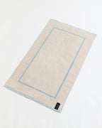 Border Bath Mat - Blue Haze