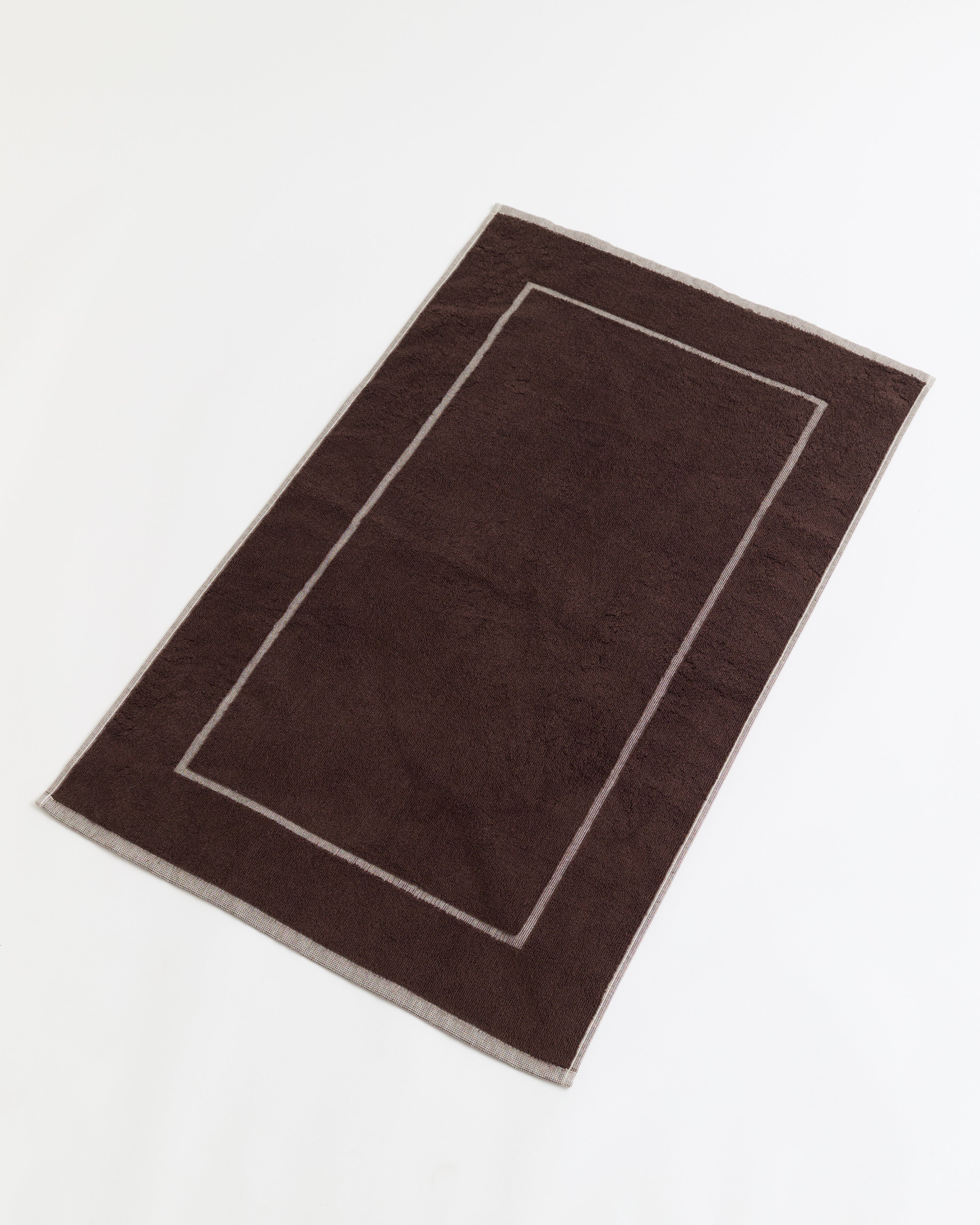 Border Bath Mat - Affogato