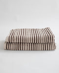 Mixed Duo Bath Sheet Set - Affogato