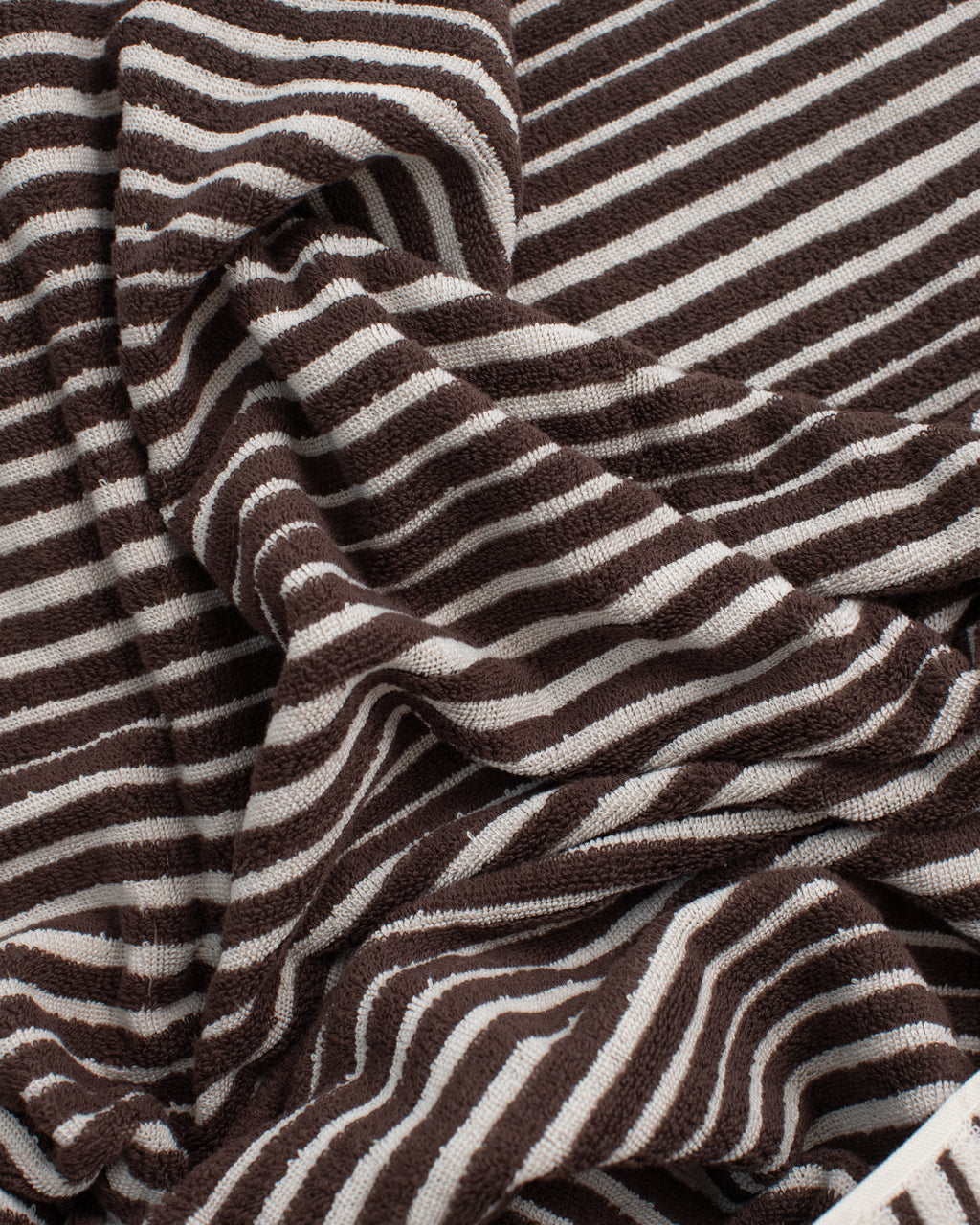 Salento Stripe Bath Sheet - Affogato