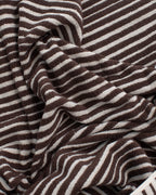 Salento Stripe Bath Sheet - Affogato