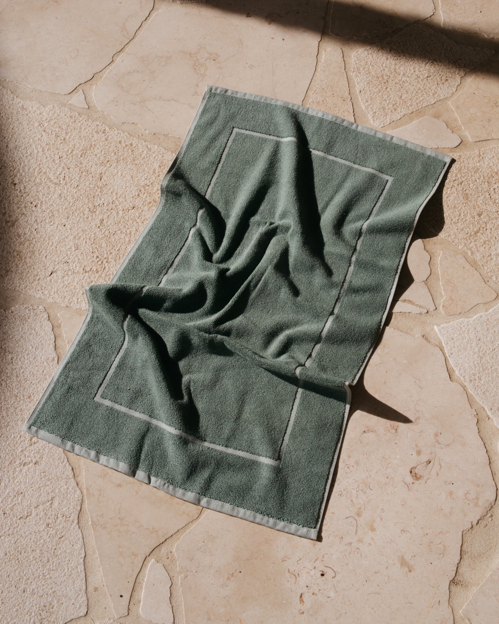 Border Bath Mat - Cactus