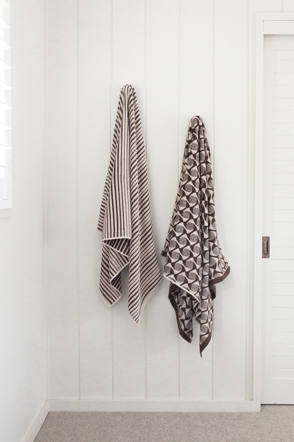 Mixed Duo Bath Sheet Set - Affogato