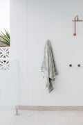 Salento Stripe Bath Sheet - Cactus