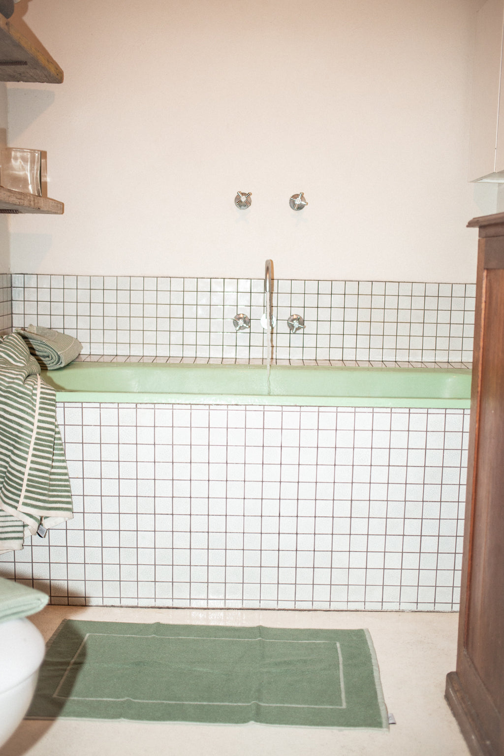 Salento Stripe 2 Piece Set - Cactus