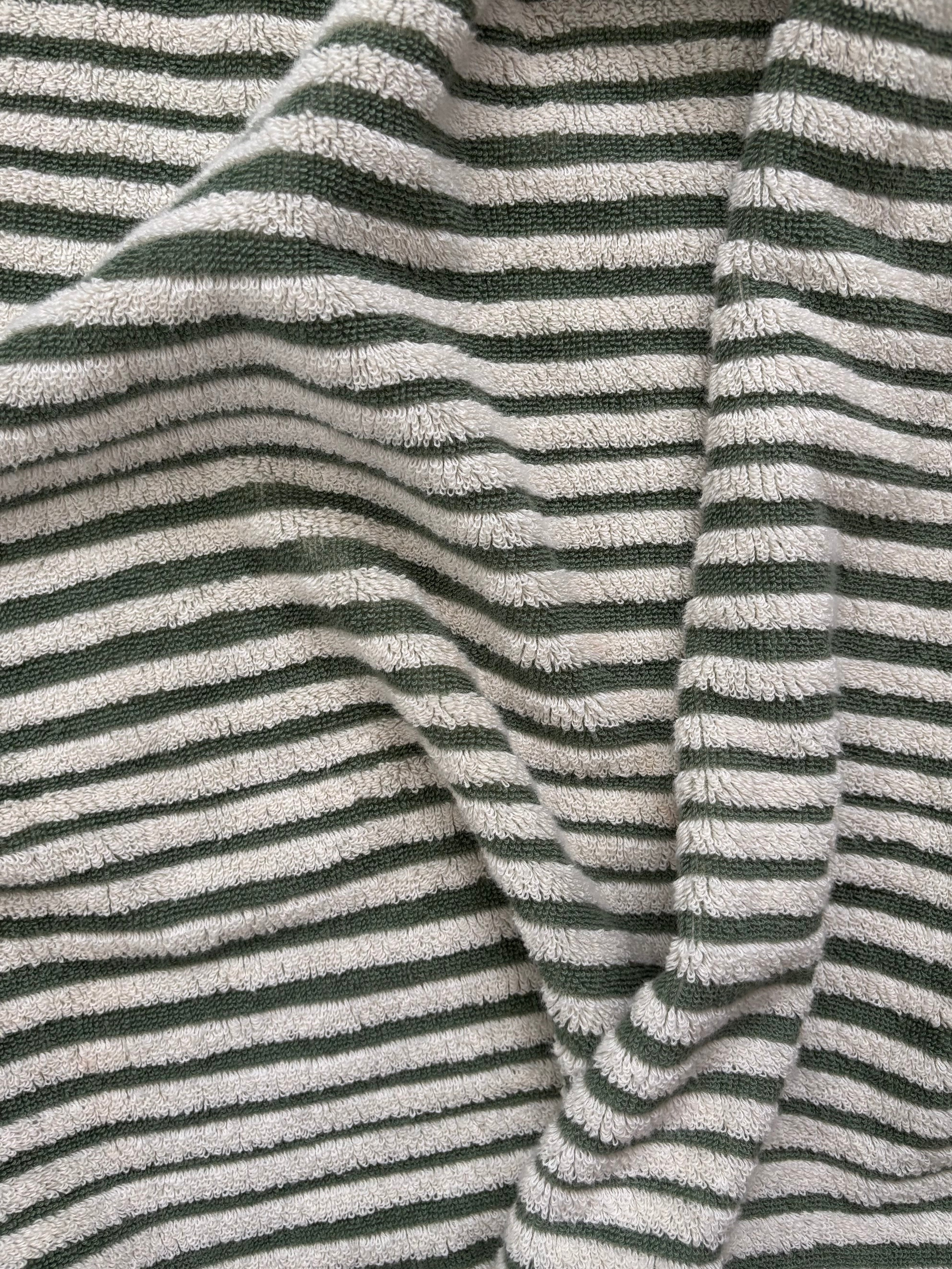 Salento Stripe Hand Towel - Cactus
