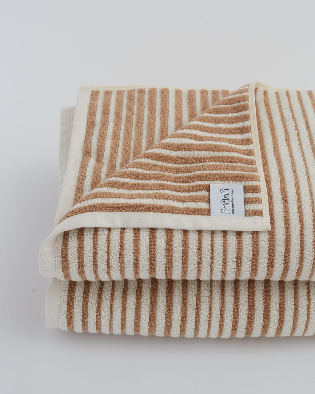 Salento Stripe Bath Sheet - Tan