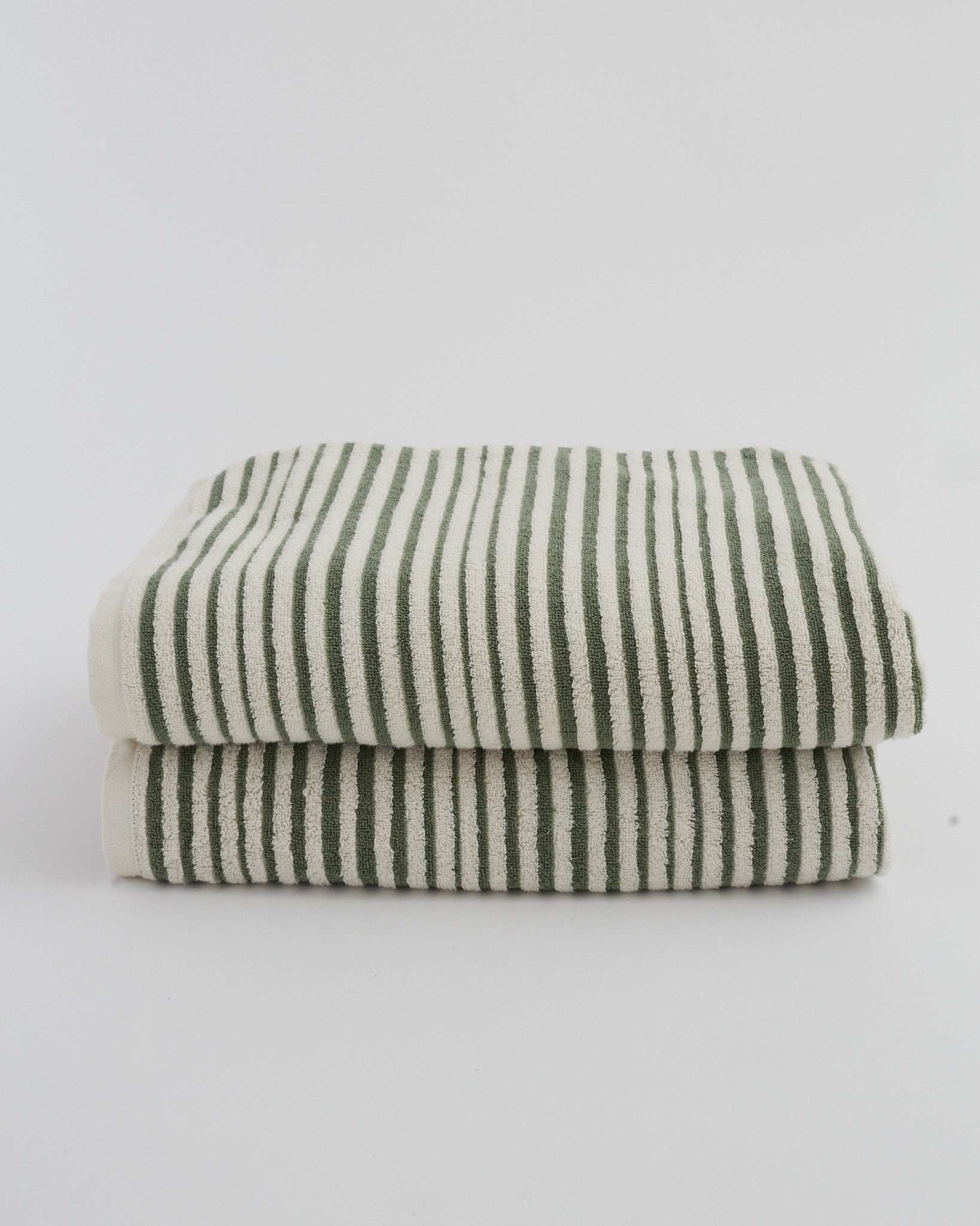 Salento Stripe Hand Towel - Cactus