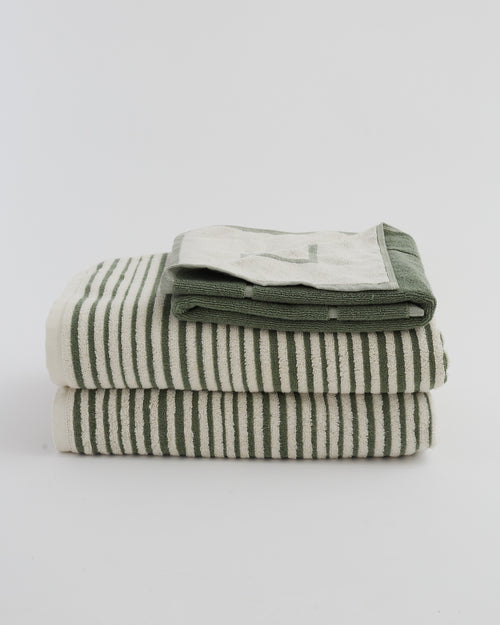 Border Bath Mat in Cactus