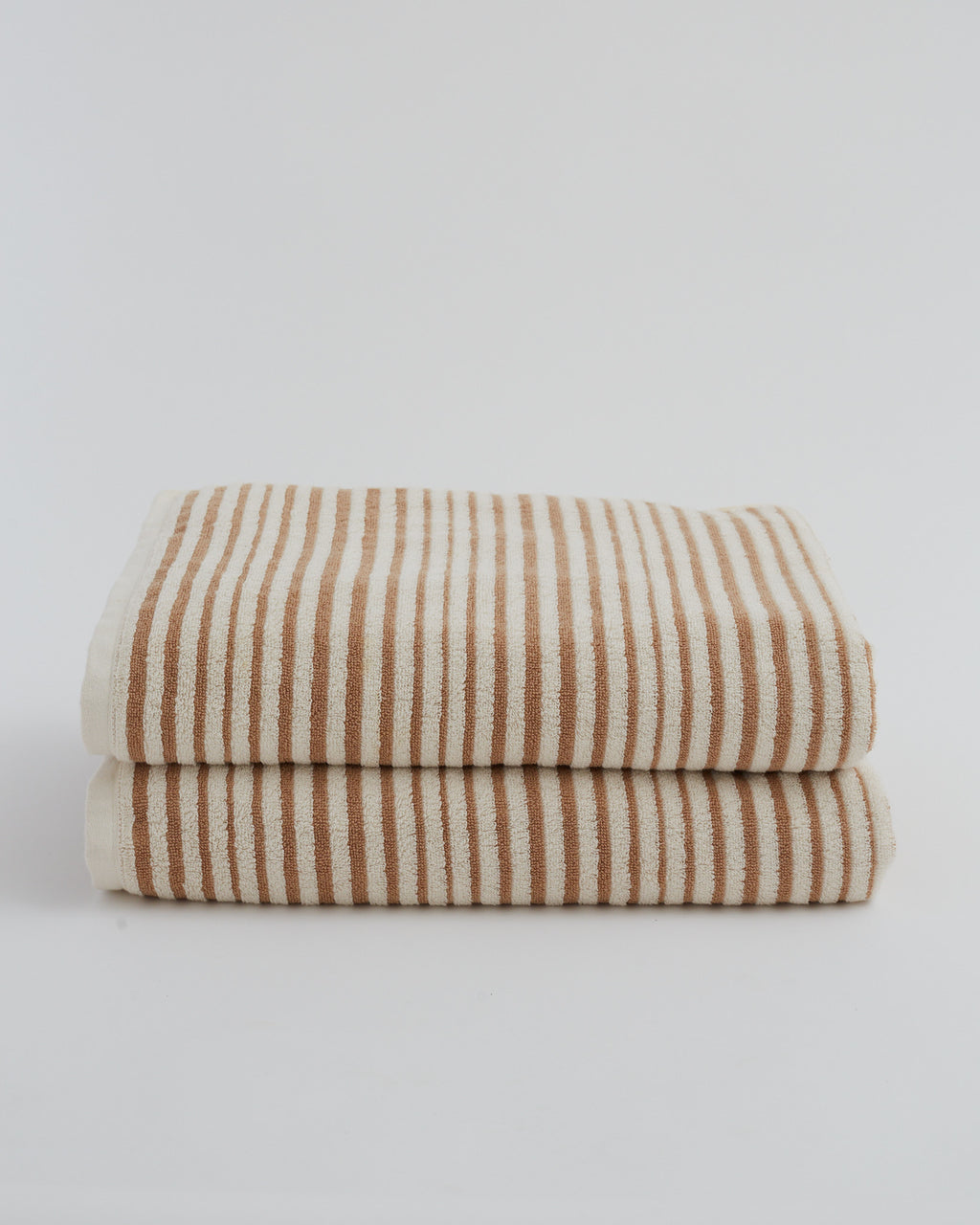 Salento Stripe Hand Towel - Tan