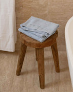 Mist | The Barrier Towel folded on the stool